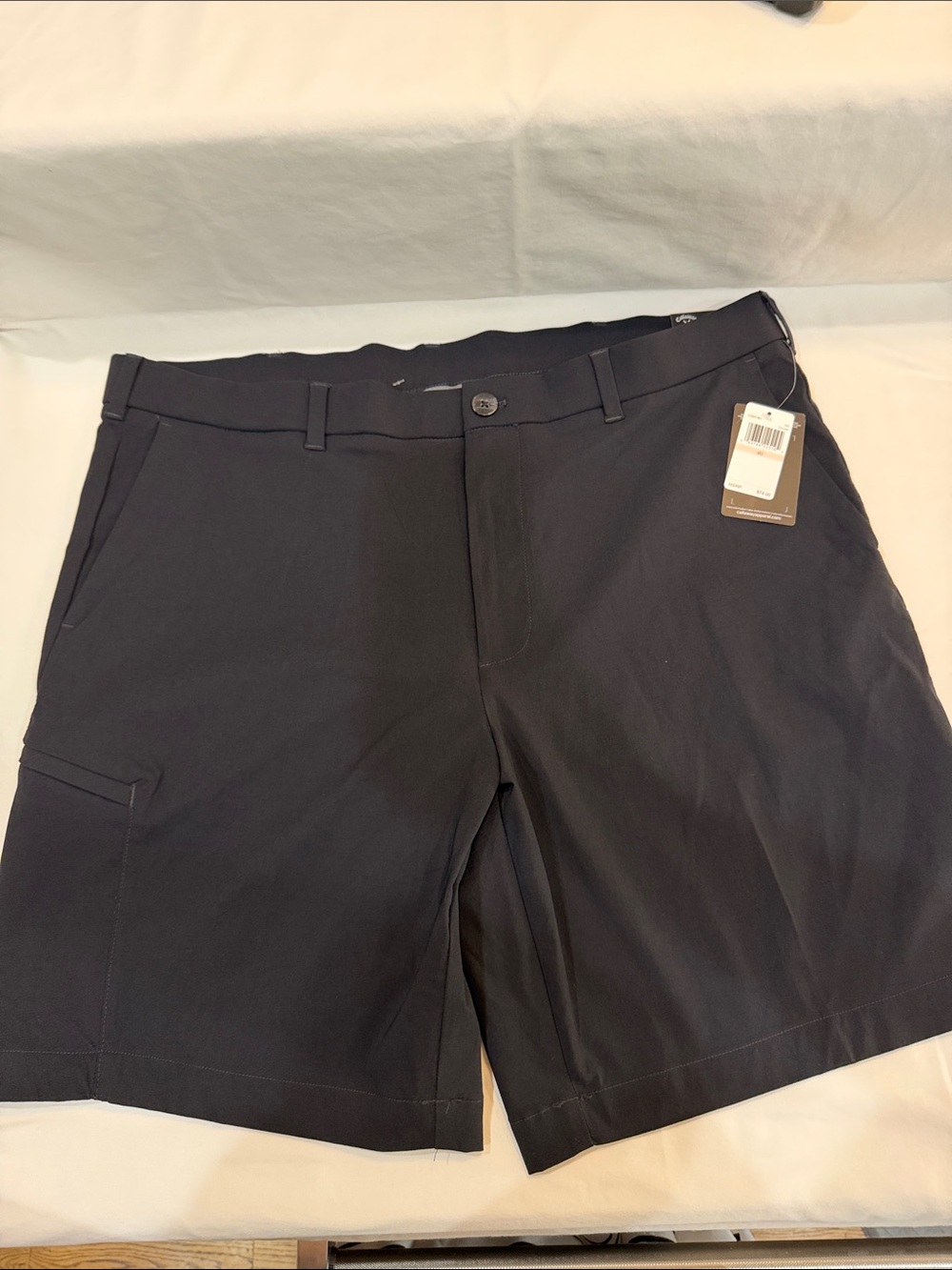 Callaway Men's Black Athletic Hybrid Shorts
